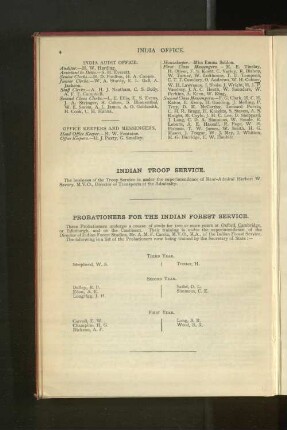Indian Troop Service