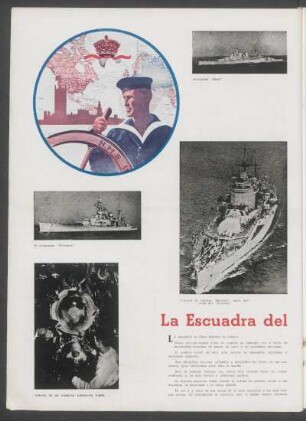 La escuadra del Imperio británica