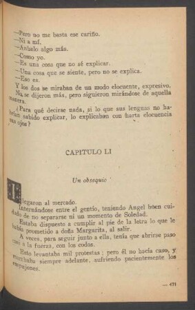 Capítulo LI - Un obsequio
