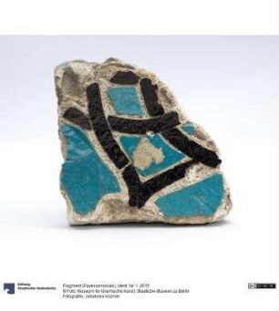 Fragment (Fayencemosaik)