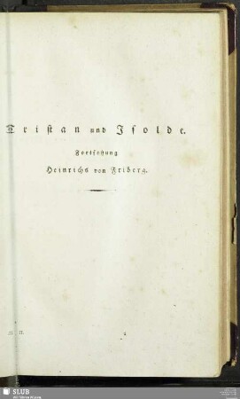 Tristan und Isolde. Fortsetzung