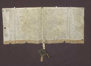 Schuldverschreibung von Jung Bechthold von Stollhofen gegen die St. Erhardspfründe daselbst