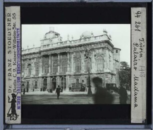 Turin, Palazzo Madama : Vorderansicht