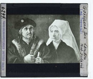 Großbritanien, London, The National Gallery, Jan Gossaert, An Elderly Couple