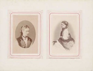 links: Unbekannt (Dame) rechts: Unbekannt (Dame)