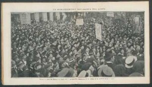 La manifestación socialista del lunes - [Fotografía]