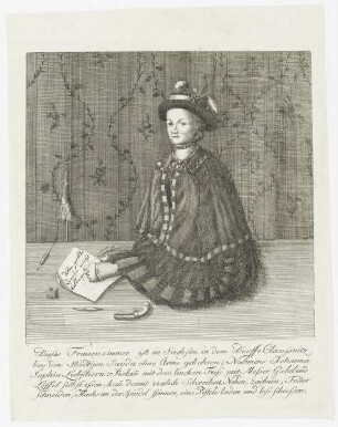 Bildnis der Johanna Sophia Liebschern