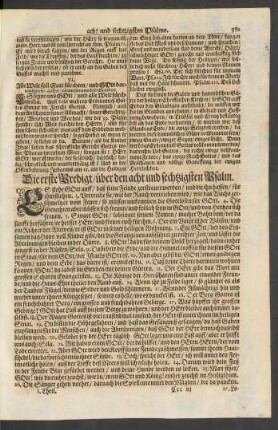 ... über den acht und sechtzigsten Psalm