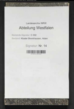 Kopialbuch Bd. V - Urkunden 1500-1600.