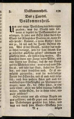 199-280, Das 3. Capitel.