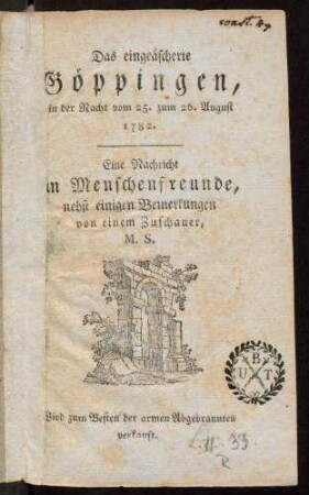 1-30, Das eingeaescherte Goeppingen