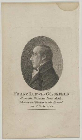 Bildnis des Franz Ludwig Güssefeld