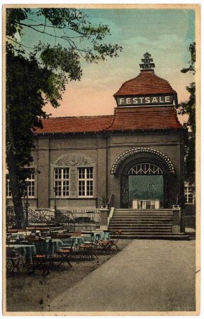 "Albertgarten" : Konzert-, Ball- u. Garten-Etablissement I. Ranges ; Leipzig-A.
