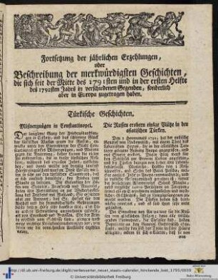 Türkische Geschichten.