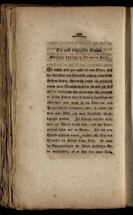 Ein und sechzigstes Kapitel. - Siebenzigstes Kapitel.