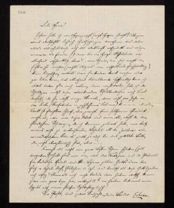 Brief an Erna, o.D., o.O.