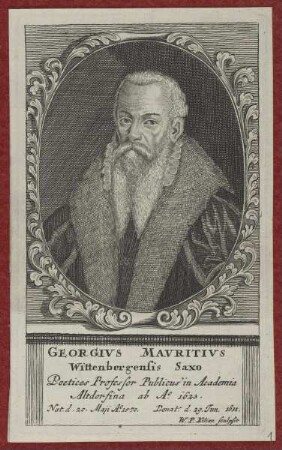 Bildnis des Georgivs Mavritivs