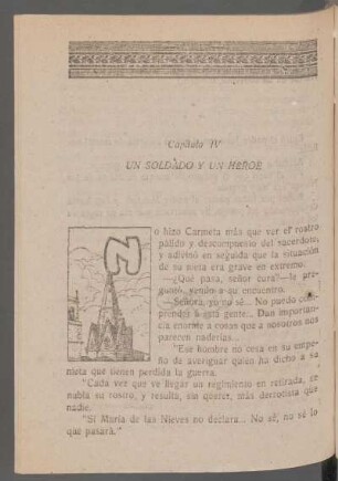 Capítulo IV - Un soldado y un héroe