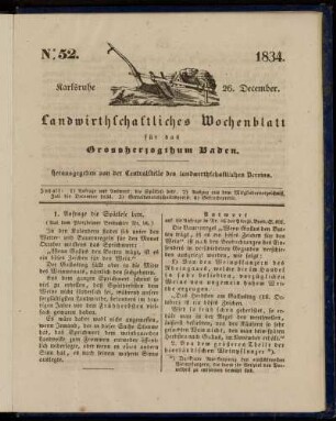 No 52. 26. December. 1834