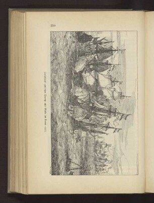 Seeschlacht zwischen Tromp und Blake bei Dover 1655.