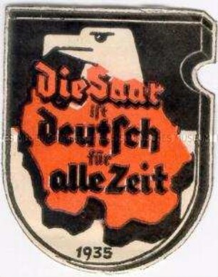 Vignette zur Saar-Abstimmung 1935