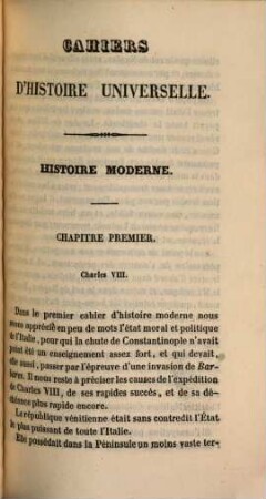 Histoire moderne, 2. Guerre d'Italie