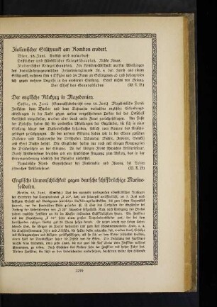 Der englische Rückzug in Mazedonien.