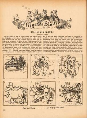 "Hans und Franz ----- auf Besuch beim Onkel"