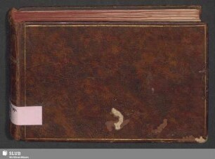 Herrnhuter Stammbuch des Bruders Lind aus der Brüdergemeine Sarepta im Unterwolgagebiet - Mscr.Dresd.App.2789