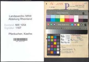 Entnazifizierung Kaethe Pfankuchen , geb. 09.11.1888 ()