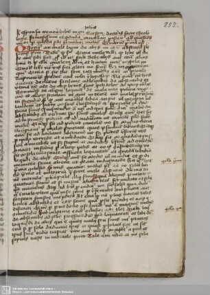 Bl. 252 - 256. Responsa venerabilis magistri Gerson ... ad questiones IIIor per quendam sibi familiarem motas