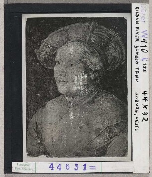 Albrecht Dürer: Bildnis einer jungen Frau. Coburg, Veste
