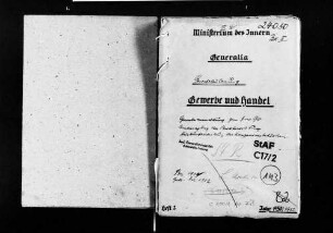 Zulassung von Gewerbebetrieben