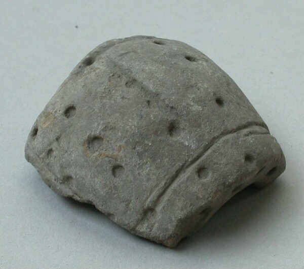 Clay censer (fragment)