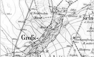 Großschweidnitz. Meßtischblatt, Sekt. Neusalza, 1883