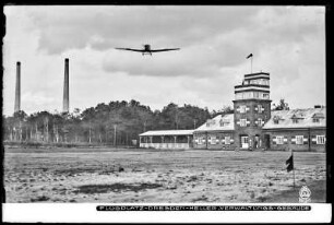 Flugplatz Dresden-Heller, Verwaltungsgebäude