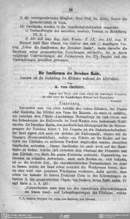 Die Sandformen der Dresdner Haide