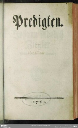 Predigten