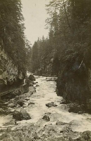Allgäuer Alpen. Breitachklamm bei Oberstdorf
