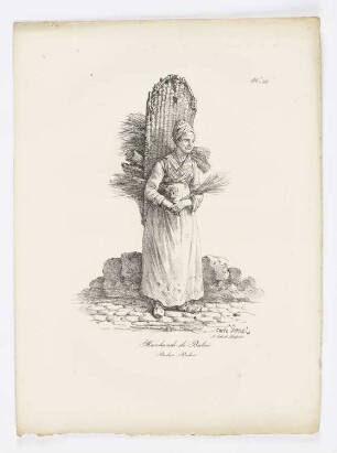 Marchande de Balais, Blatt 48 der Folge "Rufe von Pariser Straßenhändlern"