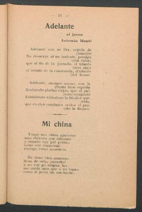 Adelante : Al joven Artemio Monti