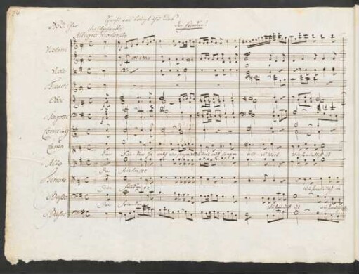 No. 3. Chor: Den Frieden, ha! welch ein segensvolles Wort