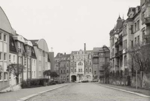Karlstraße : Plauen, Karlstraße. Blick zur Einmündung Ziegelstraße