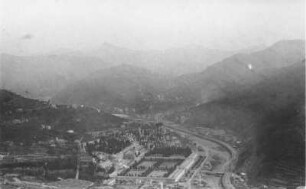 Blick auf Genua : Blick auf die Stadt Genua.