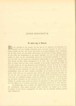 Zesde hoofdstuk. De eerste dag te Batavia