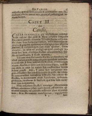 Caput III. De Causis.