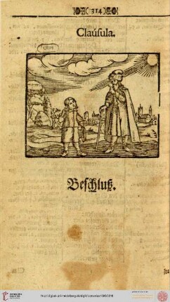 Claúsula / Beschluß