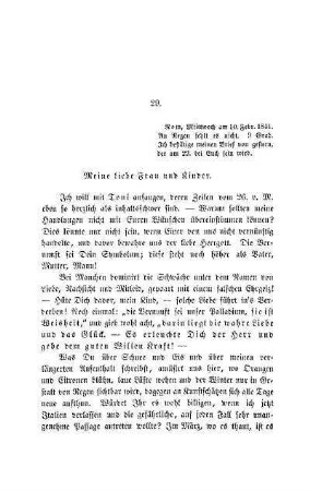 Rom, 10. Februar 1841