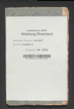 Kurfürstliche Bestätigung und Eidesleistung der Schöffen und Ratspersonen zu Neuss