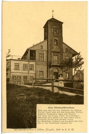 Krupka. Mückentürmchen